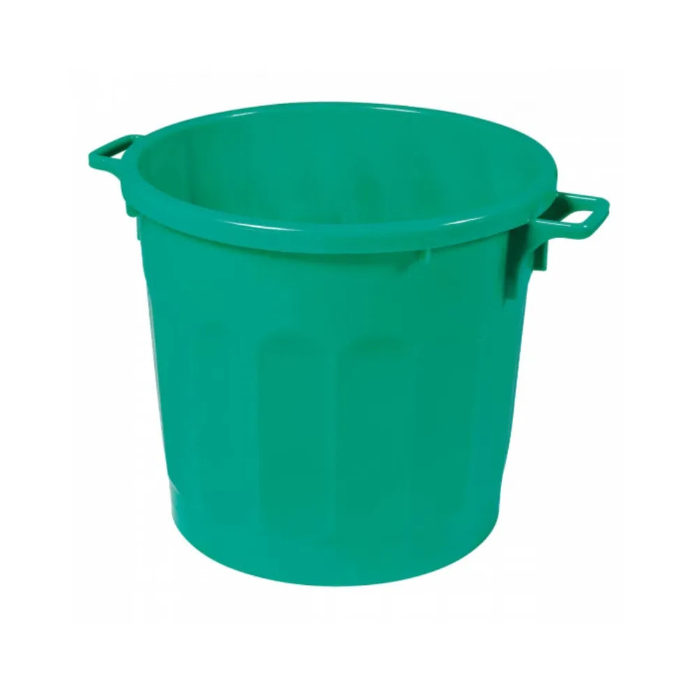 Poubelle alimentaire ronde 75L Verte HACCP - 485x540x670 mm | GILAC