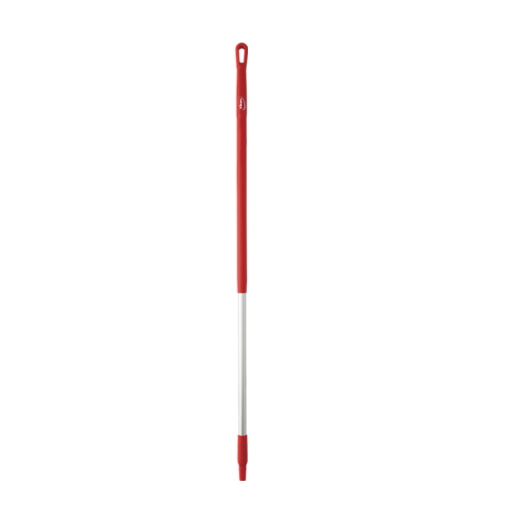  Balai professionnel 410mm bleu ou rouge avec manche aluminium rouge 1310 mm | VIKAN